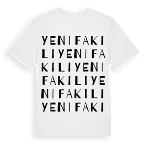 Yenifakılı ordlek t-shirt – ekologisk bomull t-shirt från Pinshirt