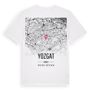 Yozgat karta t-shirt – ekologisk bomull t-shirt från Pinshirt