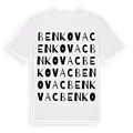 Benkovac ordlek t-shirt