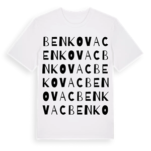 Benkovac ordlek t-shirt – ekologisk bomull t-shirt från Pinshirt