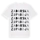Zadarska županija ordlek t-shirt