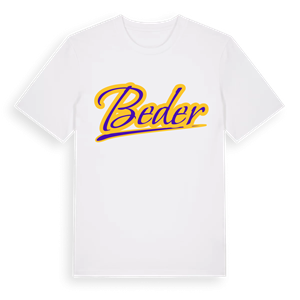 Beder baseball t-shirt – ekologisk bomull t-shirt från Pinshirt