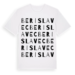 Berislavec ordlek t-shirt – ekologisk bomull t-shirt från Pinshirt