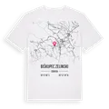 Biškupec Zelinski karta t-shirt