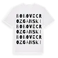 Bobovec Rozganski ordlek t-shirt