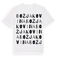 Božjakovina ordlek t-shirt