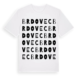 Brdovec ordlek t-shirt – ekologisk bomull t-shirt från Pinshirt