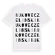 Bukovec Zelinski ordlek t-shirt