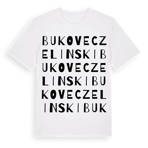 Bukovec Zelinski ordlek t-shirt – ekologisk bomull t-shirt från Pinshirt