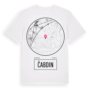 Čabdin t-shirt – ekologisk bomull t-shirt från Pinshirt