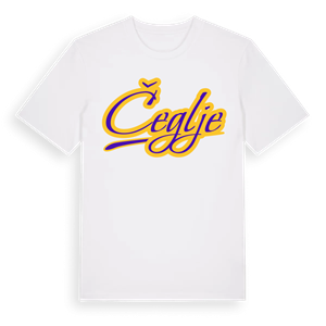 Čeglje baseball t-shirt – ekologisk bomull t-shirt från Pinshirt