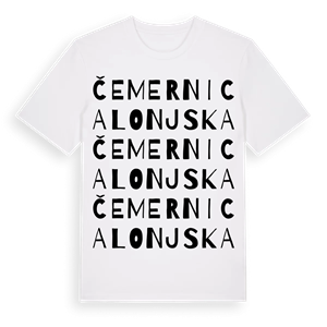 Čemernica Lonjska ordlek t-shirt – ekologisk bomull t-shirt från Pinshirt