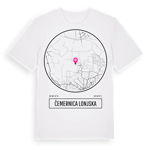 Čemernica Lonjska t-shirt – ekologisk bomull t-shirt från Pinshirt