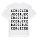 Cerje ordlek t-shirt