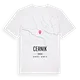 Cernik karta t-shirt