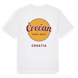 Črečan cirkel t-shirt – ekologisk bomull t-shirt från Pinshirt