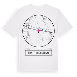Črnec Dugoselski t-shirt – ekologisk bomull t-shirt från Pinshirt