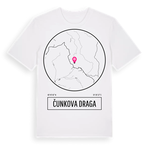 Čunkova Draga t-shirt – ekologisk bomull t-shirt från Pinshirt