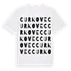 Curkovec ordlek t-shirt