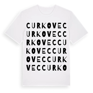 Curkovec ordlek t-shirt – ekologisk bomull t-shirt från Pinshirt