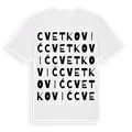 Cvetković ordlek t-shirt