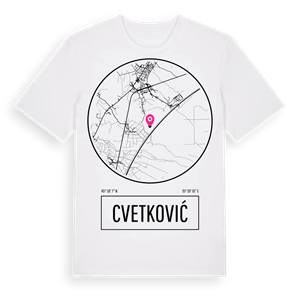 Cvetković t-shirt – ekologisk bomull t-shirt från Pinshirt