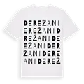 Derežani ordlek t-shirt