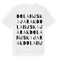 Dolanjski Jarak ordlek t-shirt