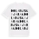 Dolanjski Jarak ordlek t-shirt