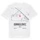 Domaslovec karta t-shirt