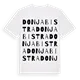 Donja Bistra ordlek t-shirt