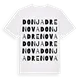 Donja Drenova ordlek t-shirt