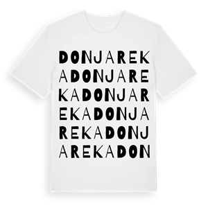 Donja Reka ordlek t-shirt – ekologisk bomull t-shirt från Pinshirt