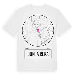 Donja Reka t-shirt – ekologisk bomull t-shirt från Pinshirt