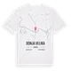 Donja Velika karta t-shirt