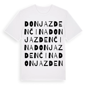 Donja Zdenčina ordlek t-shirt – ekologisk bomull t-shirt från Pinshirt