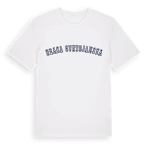 Draga Svetojanska college t-shirt – ekologisk bomull t-shirt från Pinshirt