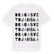 Draga Svetojanska ordlek t-shirt