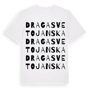 Draga Svetojanska ordlek t-shirt – ekologisk bomull t-shirt från Pinshirt