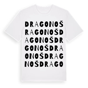 Dragonoš ordlek t-shirt – ekologisk bomull t-shirt från Pinshirt