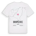 Dropčevec karta t-shirt
