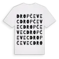 Dropčevec ordlek t-shirt
