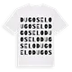 Dugo Selo ordlek t-shirt