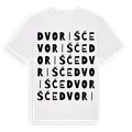 Dvorišće ordlek t-shirt