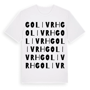 Goli Vrh ordlek t-shirt – ekologisk bomull t-shirt från Pinshirt