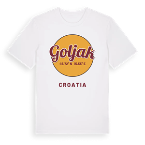 Goljak cirkel t-shirt – ekologisk bomull t-shirt från Pinshirt