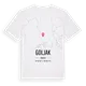 Goljak karta t-shirt