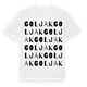Goljak ordlek t-shirt
