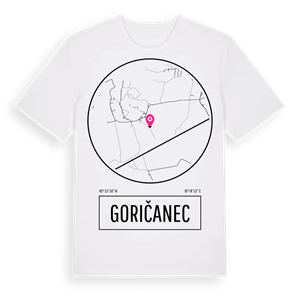 Goričanec t-shirt – ekologisk bomull t-shirt från Pinshirt