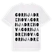 Gornja Drenova ordlek t-shirt